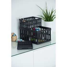 Petit casier en plastique pliant 3,5 litres