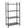Rayonnage Charges lourdes 4 étagères en tôle 2000x1260x700 mm Fliplus