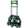 Diable d'escalier en aluminium 2 x 3 roues charge 80 kg