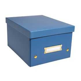 Boîte de rangement Neo Deco, A4+, bleu