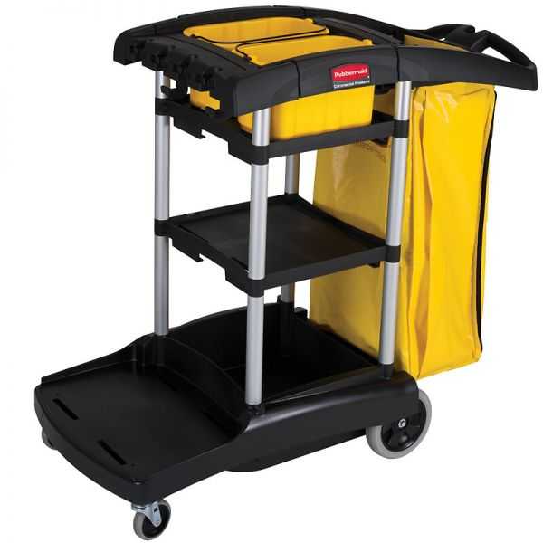 Chariot de ménage Grande capacité Rubbermaid