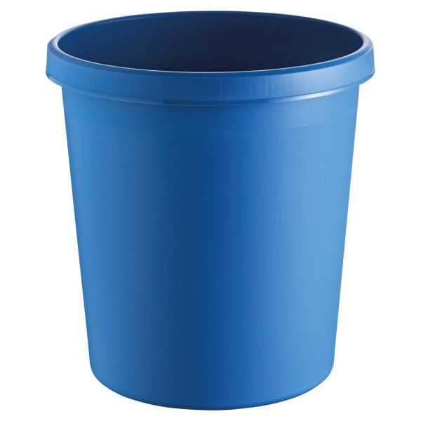 Corbeille à Papier en plastique classique coloré 30 litres