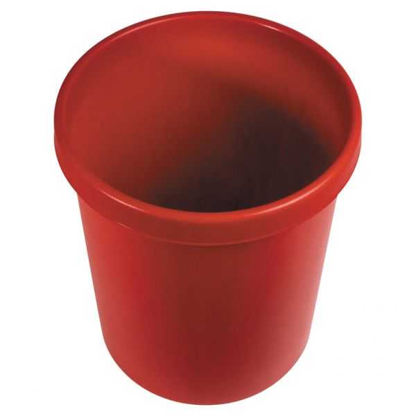Corbeille à Papier en plastique classique coloré 30 litres