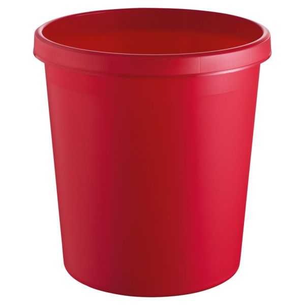 Corbeille à Papier en plastique classique coloré 30 litres