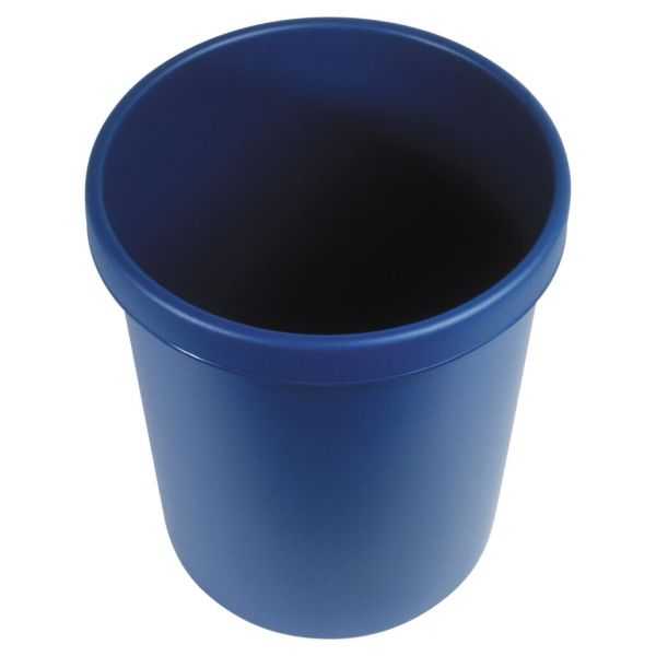 Corbeille à Papier en plastique classique coloré 30 litres