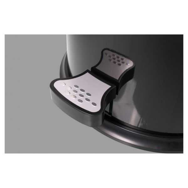 Poubelle professionnelle à pédale en acier 52 litres