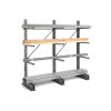 Rayonnage Cantilever léger 4 nvx 1 côté H. 2m x L.1,5m x P.800