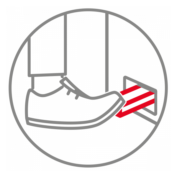 Support sac 120 L + couvercle Gilactiv® bleu