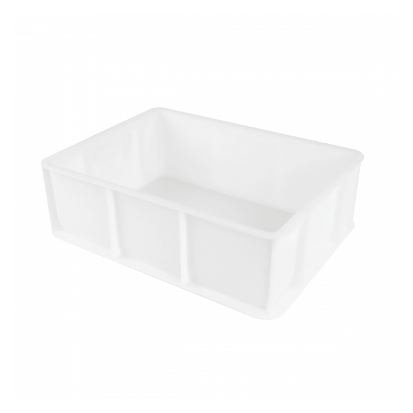 Demi-bac à pâtons 400 x 300 x 130 - 12L - Blanc