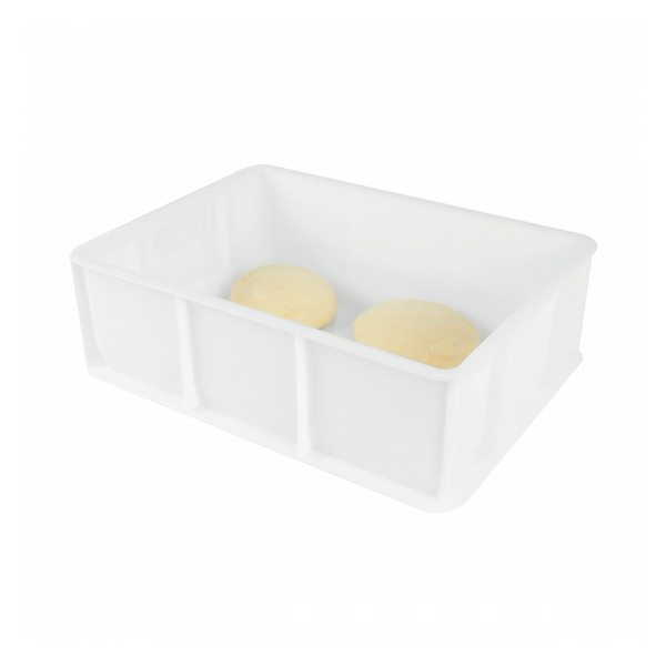 Demi-bac à pâtons 400 x 300 x 130 - 12L - Blanc