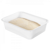 Cuvette rectangulaire profonde 20 L - blanc