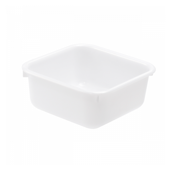 Cuvette carrée 3 L - blanc