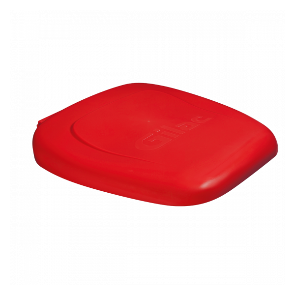 Couvercle pour support sac 120 L - rouge