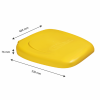 Couvercle pour support sac 120 L - jaune