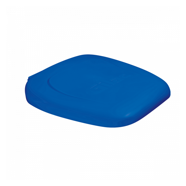 Couvercle pour support sac 120 L - bleu