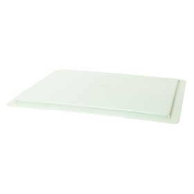 Couvercle pour demi bac à pâtons 400 x 300 x 30 mm - vert amande