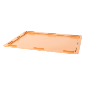 Couvercle pour demi bac à pâtons 400 x 300 x 30 mm - terracota