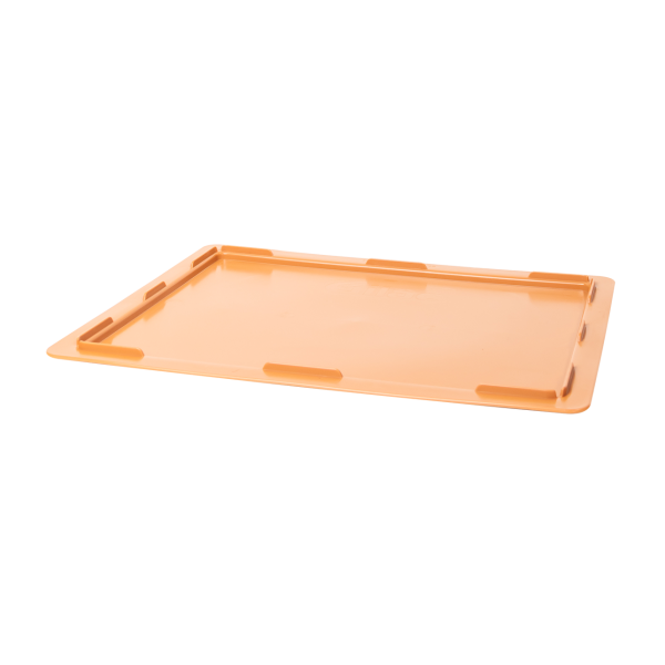 Couvercle pour demi bac à pâtons 400 x 300 x 30 mm - terracota