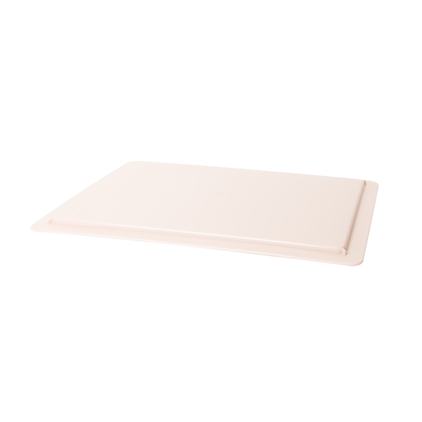 Couvercle pour demi bac à pâtons 400 x 300 x 30 mm - rose poudré