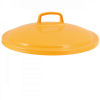 Couvercle avec poignée pour poubelle ronde tri sélectif 50 L - jaune