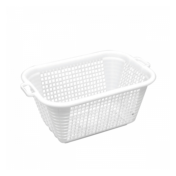 Corbeille à linge petit modèle 60 L - blanc