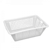 Corbeille à linge grand modèle 130 L - blanc