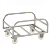 Chariot inox pour bac grand volume 170 L