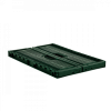Caisse pliable empilable 600 x 400 x 235 mm 47 L - vert