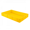 Caisse pleine 600 x 400 x 90 mm 15 L - jaune