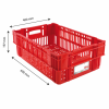 Caisse liaison froide HACCP 37 L - rouge
