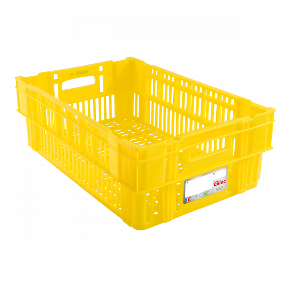 Caisse liaison froide HACCP 37 L - jaune