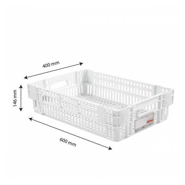 Caisse liaison froide HACCP 27 L - blanc