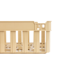 Caisse ajourée empilable emboîtable 400 x 300 x 120 mm - 13 L - beige