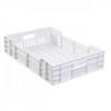 Caisse ajourée 600 x 400 x 135 mm 25 L - blanc