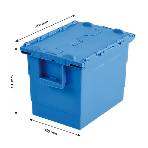 Bac Traiteur 25 L 400 x 300 - bleu