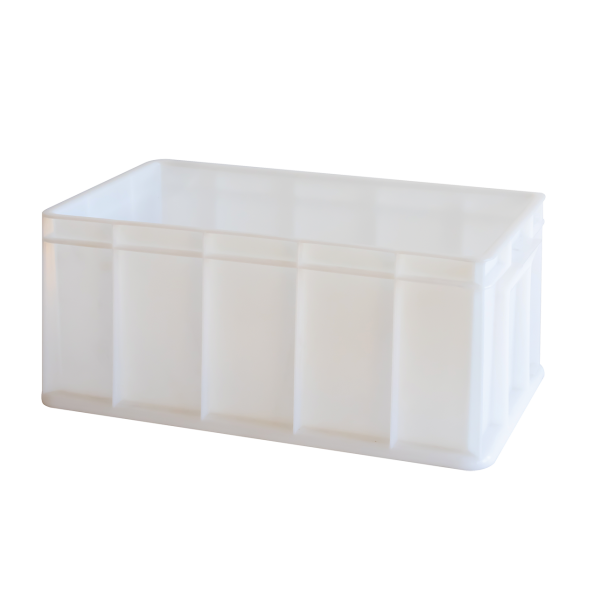 Bac renforcé empilable 490 x 280 x 205 mm - 20 L - blanc