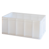 Bac renforcé empilable 490 x 280 x 205 mm - 20 L - blanc