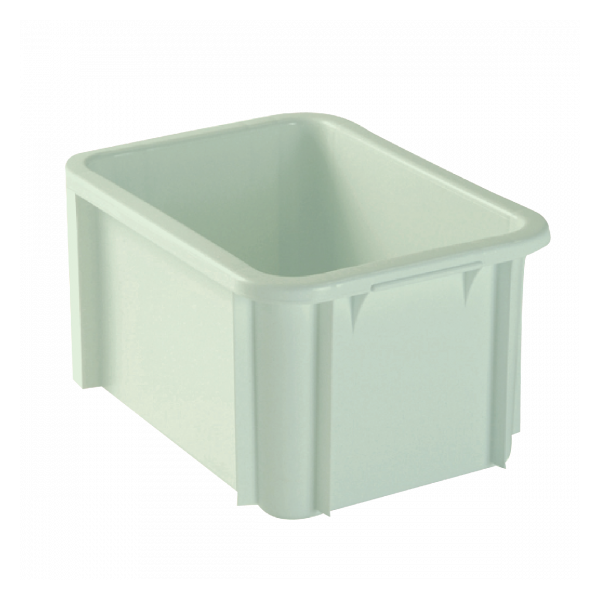 Bac renforcé 400 x 300 15 L - vert amande