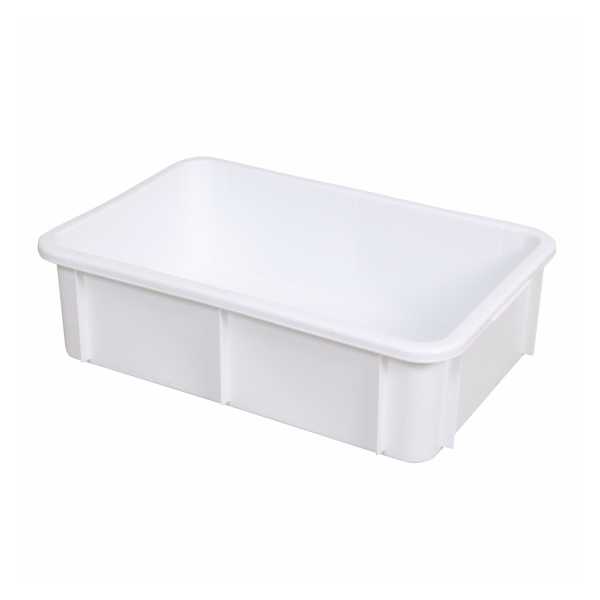 Bac rectangulaire 25 L - blanc