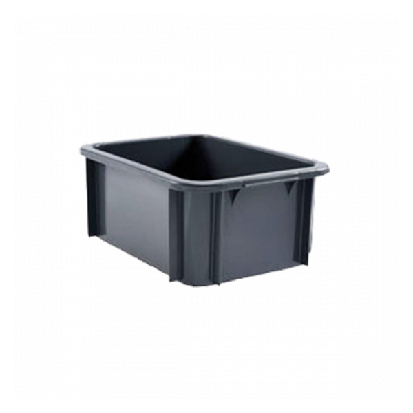 Bac rectangulaire 12 L - gris