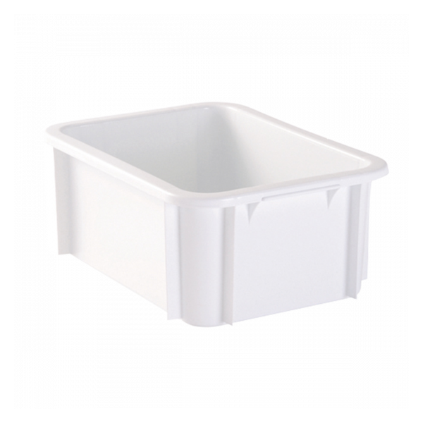 Bac rectangulaire 12 L - blanc