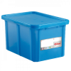 Bac HACCP 55 L rectangulaire + couvercle - bleu