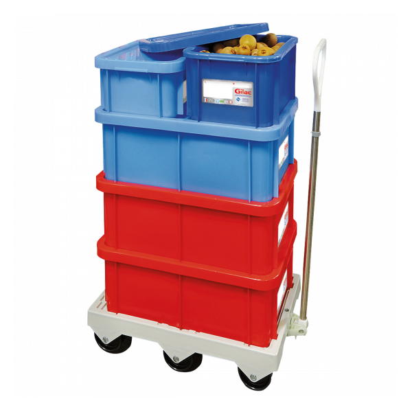 Bac HACCP 35 L rectangulaire + couvercle - rouge