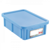 Bac HACCP 25 L rectangulaire + couvercle - bleu