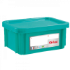 Bac HACCP 12 L rectangulaire + couvercle - vert