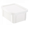 Bac HACCP 12 L rectangulaire + couvercle - blanc