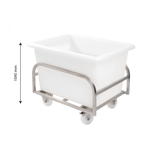 Bac grand volume 500 L - blanc