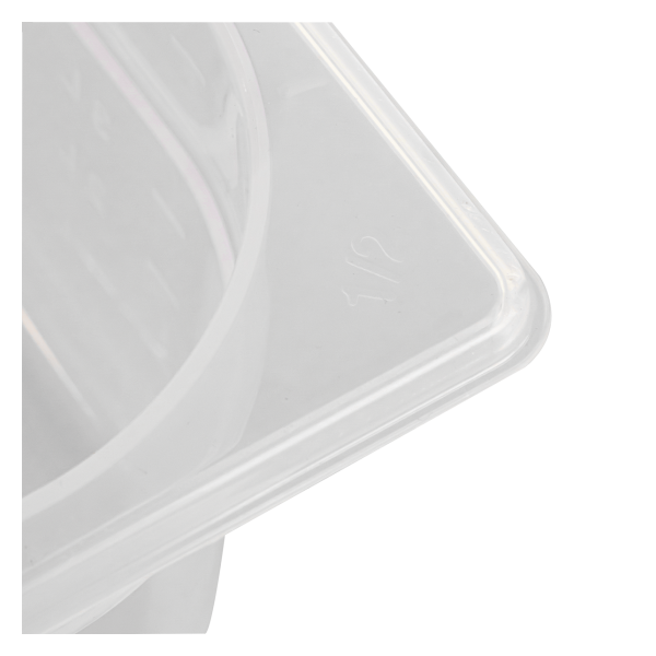 Bac gastronorme GN1/2 HACCP + couvercle - 200 mm - 12 L - Lot de 2