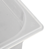 Bac gastronorme GN1/1 HACCP + couvercle - 100 mm - 13 L - Lot de 2