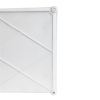 Bac empilable avec 4 pieds 540 x 360 x 120 mm - 10 L - blanc